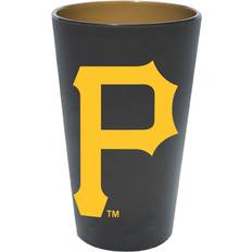 Beer Glasses WinCraft MLB Pittsburgh Pirates 16oz Silipint Beer Glass 16fl oz