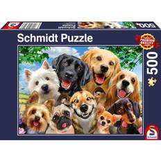 Puzzles Schmidt Spiele Dog Selfie 500 Pieces