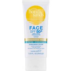 Sunscreen & Self Tan Bondi Sands Hydrating Tinted Face Lotion Fragrance Free SPF50+ 2.5fl oz