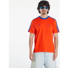 Adidas Red Tops Adidas Bonner Short Sleeve T-shirt - Bold Orange/Team Royal Blue