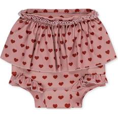 Babyer Badebukser Konges Sløjd Bobbi Frill Swim Shorts - Coeur Mellow (KS100154)