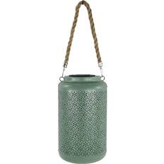 Hanging Lanterns Alpine ACO11207 Green Lantern 19"