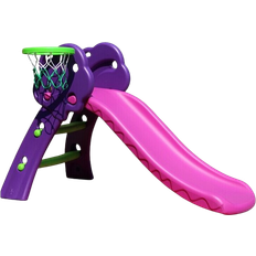 Kids Zone Slide with Basket 130cm