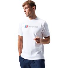 Berghaus Tops Berghaus Men's Mens Organic Big Logo T-Shirt White 44/Regular