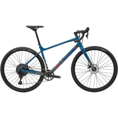 Herren - L Straßenfahrräder Marin Gestalt X10 Gravel Bike 2024 - Gloss Blue Herrenfahrrad