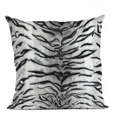 Plutus Brands Zebra Animal Complete Decoration Pillows White, Black (45.7x45.7cm)