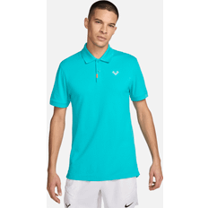 Trainingsbekleidung - Türkis Poloshirts Nike Herren Tennis-Poloshirt RAFAEL NADAL Slim Fit mint