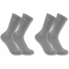 Carhartt Women Underwear Carhartt Men's Force Midweight Crew Sock 2-Pack Heather Gray