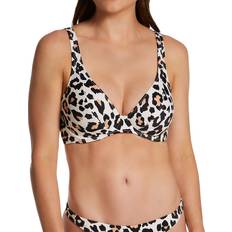 Natural Bikinis Freya Animal Instinct High Apex Bikini Top Natural 30D