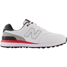 New Balance Laced Golf Shoes New Balance 574 Greens V2 M - White/Black