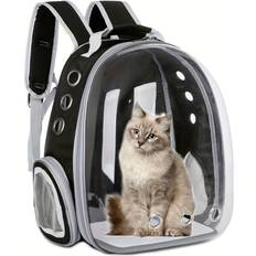 Pets YETP Star Breathable Astronaut Window Cat/Dog Carrier Transparent Backpack