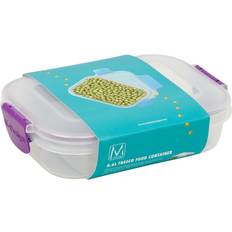 URBN-CHEF Clip & Lock Purple Food Container 0.6L