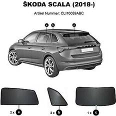 Car Upholstery Climair Sonniboy Privacy Shades Skoda Scala NW 2019 CL 10059