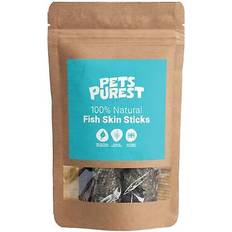 Pets Purest Fish skin dog air-dried fish skins chew