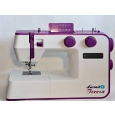 Lucznik Bogenschütze Geht Teresa Zum Nähen Nähmaschine Violett Weiss