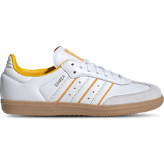 Adidas Junior Samba OG - Cloud White/Crystal White/Crew Yellow