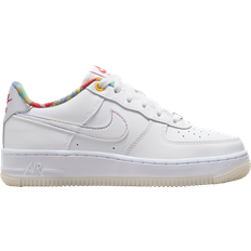 Nike air force 1 lv8 kids Nike Air Force 1 LV8 GS - White/White/Midnight Navy/White