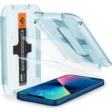 Spigen EZ FIT GLAS.tR Slim Screen Protector for iPhone 13 Mini 2-Pack