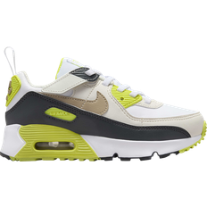 Sportschuhe Nike Air Max 90 EasyOn PSV - White/Cyber/Dark Smoke Grey/Khaki