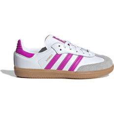 adidas Kid's Samba OG - Cloud White/Purple Burst/Gum