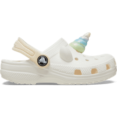 Toddler Classic I Am Rainbow Unicorn Clog - Chalk