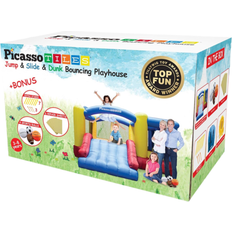 Jumping Toys PicassoTiles Jump Slide & Dunk Bounce House