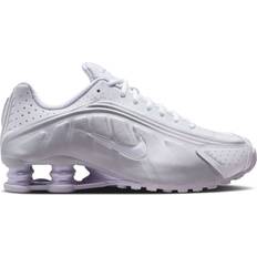 Nike shox white NIKE Shox R4 W - White/Metallic Platinum/Platinum Tint/Barely Grape