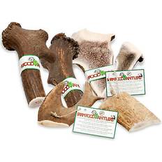 natural stag antler chew dog