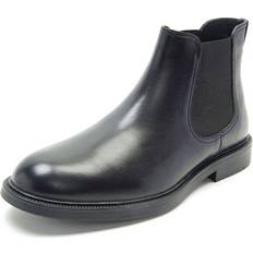 Thomas Crick Ladd Leather Black Mens Chelsea Boots