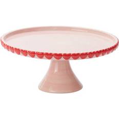 Ceramic Cake Stands Birch Lane™ Zeppelin Love Cake Stand