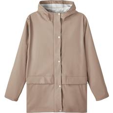 Marron Vêtements de pluie LMTD Long Rain Jacket