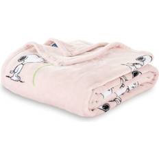 Berkshire Blankets Berkshire Peanuts VelvetLoft Cute Character Snoopy Blankets Pink (228.6x152.4)