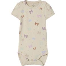 Name It Short Sleeved Romper - Birch (13237585)