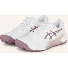 Paars - Vrouw Sportschoenen voor racketsport Asics Gel-Challenger 14 Clay - White