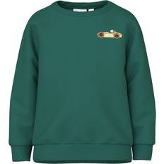 Dinosaurier Sweatshirts Barnkläder Name It Antique Green Vasha Sweatshirt