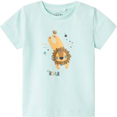 0-1M T-skjorter Name It T-Shirt - Vacion