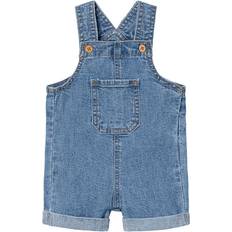 Lin Vêtements pour enfants Name It Baby Lou Short Overall - Medium Blue Denim