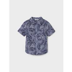 Bambino Camicie Name It Camicia Nmmferinan Troposfera - blu