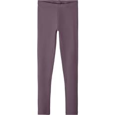 Name It Pants Children's Clothing Name It Leggings 'VIVIAN' dunkellila