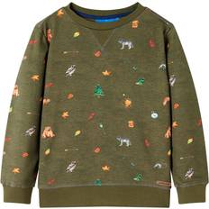 vidaXL Kids' Sweatshirt Khaki 92