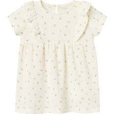 1-3M Kjoler Name It Jolia Short Sleeve Dress- Jet Stream (13229715)