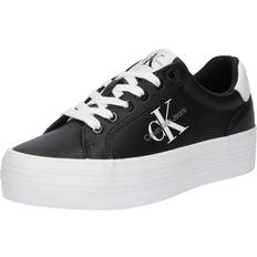 Calvin Klein Vrouw Sneakers Calvin Klein Vulc Flatform Laceup Lth - Zwart