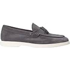 Grey - Men Loafers BOSS Sienne 10247967 Loafers