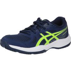 Billiga Racketsportskor Asics Upcourt 6 GS - Blå/Gul