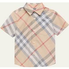 9-12M Shirts Children's Clothing Burberry Childrens Check Cotton Shirt 12M