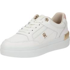 Shoes Tommy Hilfiger Baskets Basses En Cuir - Blanc