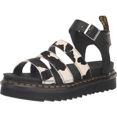 Dr. Martens Voss II Sandaler Med Zebraprint - Sort
