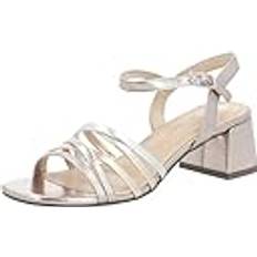 TPR Pumps Remonte Sandalette Beige Blockabsatz für Damen