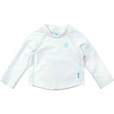 Babies Swimwear Green Sprouts play. Kids' Long Sleeve Rashguard, White Classic, mo