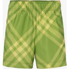 Green Swimwear Children's Clothing Burberry Childrens Check Swim Shorts 12Y